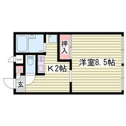 東加古川駅 徒歩23分 1階の物件間取画像